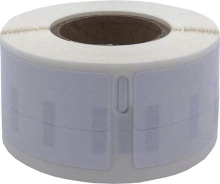 DULA Dymo Compatible labels - Wit - 99017 - S0722460 - Hangmapetiketten - 1 rol - 12 x 50 mm - 220 labels per rol