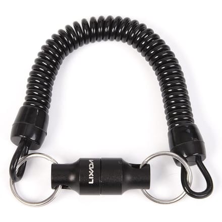 Lixada Vliegvissen Magnetische Net Release Houder Keeper Magneet Clip Landing Net Connector zwart
