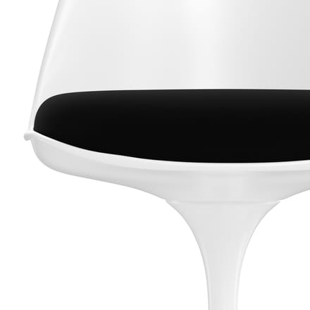 Knoll International Saarinen Tulip Stoel - Hallingdal 65 (190) - black - wit