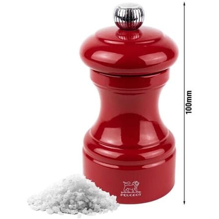 (6 stuks) PEUGEOT BISTRORAMA - Zoutmolen - Passie rood - Hoogte: 100mm rood