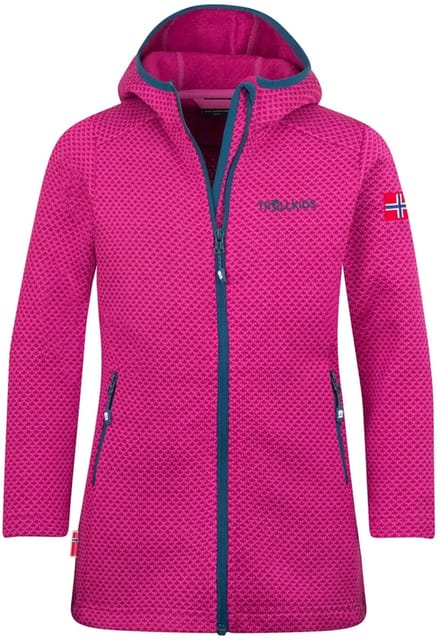 Trollkids Jondalen Coat Jas Roze 116 cm Meisje