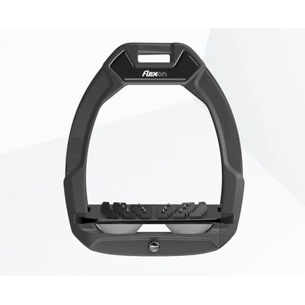 Veiligheidsstijl rijbeugels Schuin Ultra Grip Antraciet/Zwart/Grijs Flex-On Safe-On
