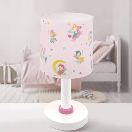 Dalber Kindertafellamp Fairy Dreams, G4, Ø 15 cm