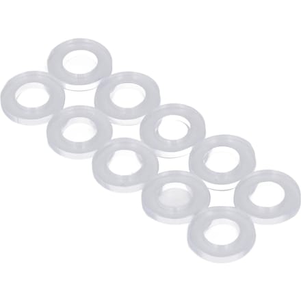 10 STUKS Soda Machine Adapter Ringen CO2 Snelkoppeling Afdichtingen Silicone O-ringen voor Soda Maker Slang white