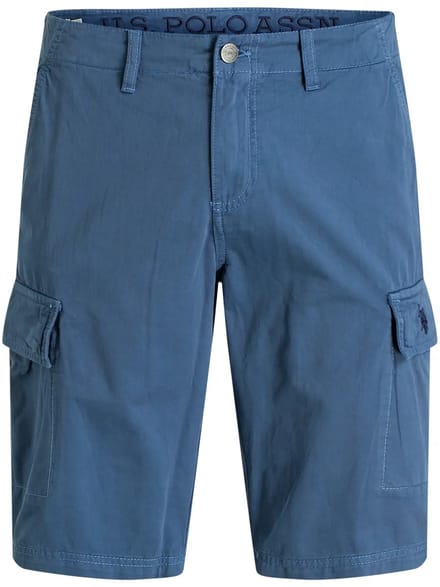 U.S. POLO ASSN. | Heren | Cargo Shorts | Regular Fit | Blauw | Maat M