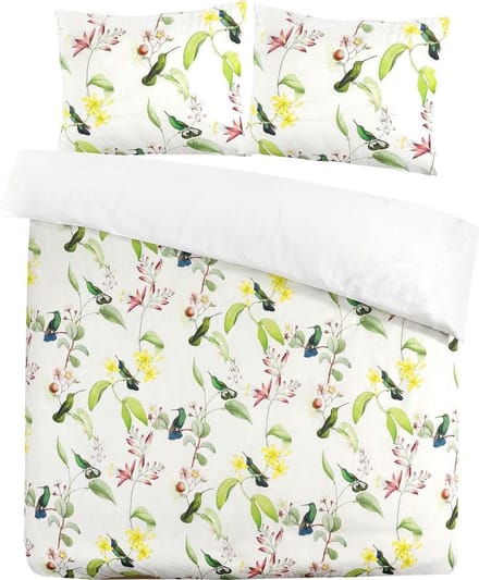 Papillon Burung Dekbedovertrek - Lits-jumeaux - 240x200/220 cm - Navy