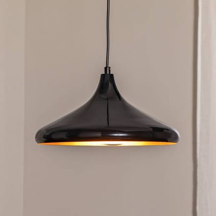 Opviq Berceste 207-S hanglamp Ø35cm zwart/goud