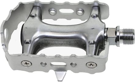 Robuuste Mountainbike Pedalen met Aluminium Constructie - Zilver