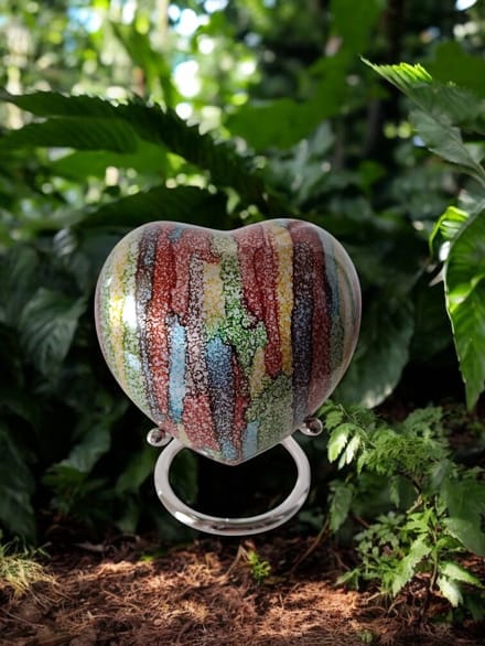 Hart Urn - Verdeel Urn - Rainbow 14286