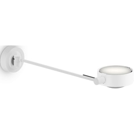 Occhio Wandlamp Sento Letto E - wit mat - links - zonder Occhio Air - 40 cm