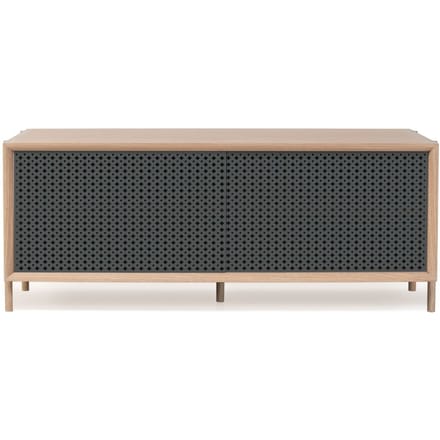 Harto - Gabin sideboard zonder schuiflade - leigrijs - 122 cm - 4 - 6 Wochen