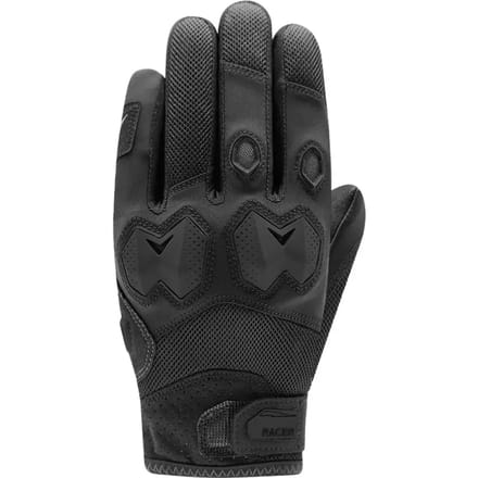 Zomer motorhandschoenen textiel Racer Blocks D3O