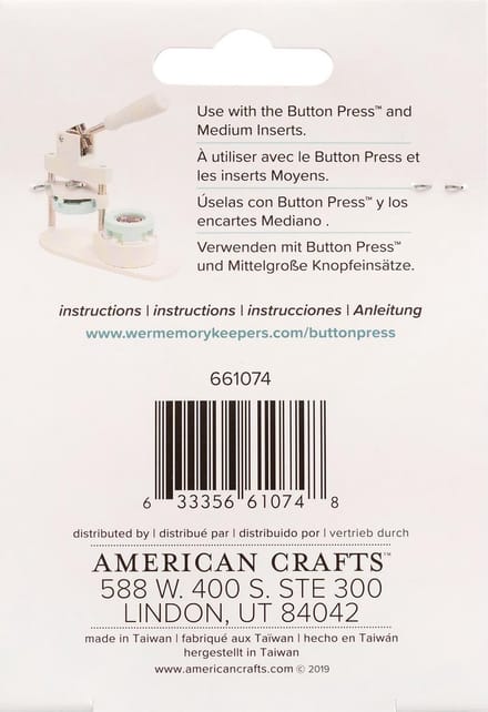 We R Makers - Button press keychain kit