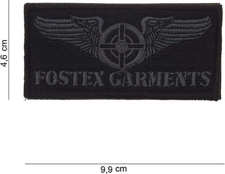 Embleem stof Fostex garments