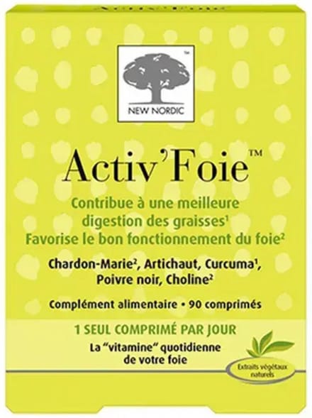 New Nordic Activ'Foie 90 Tabletten