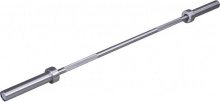 Lifemaxx Olympic Bar Halterstang - Geborsteld Staal - 150 cm