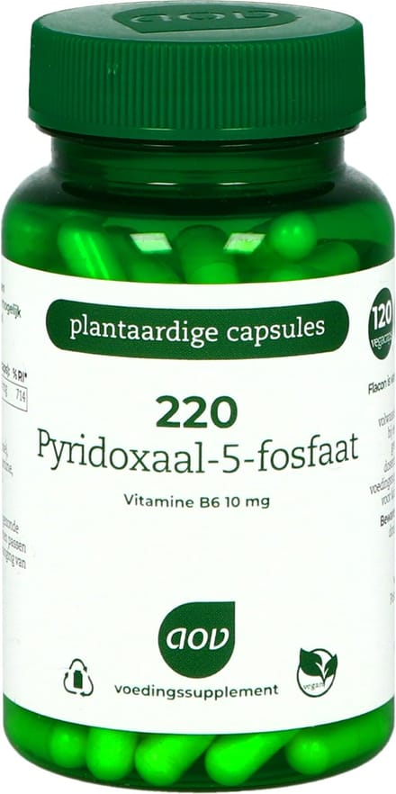 AOV 220 Pyridoxaal-5-fosfaat 120 Vegetarische capsules