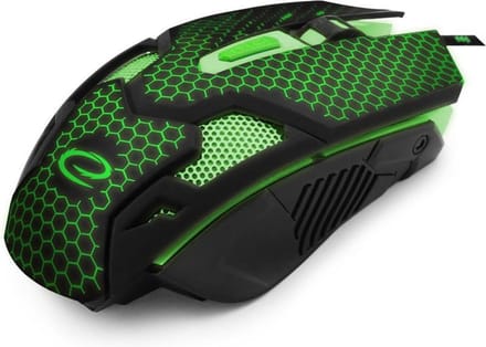 Optische USB Game Muis 6D Cobra met LED - 2400 DPI