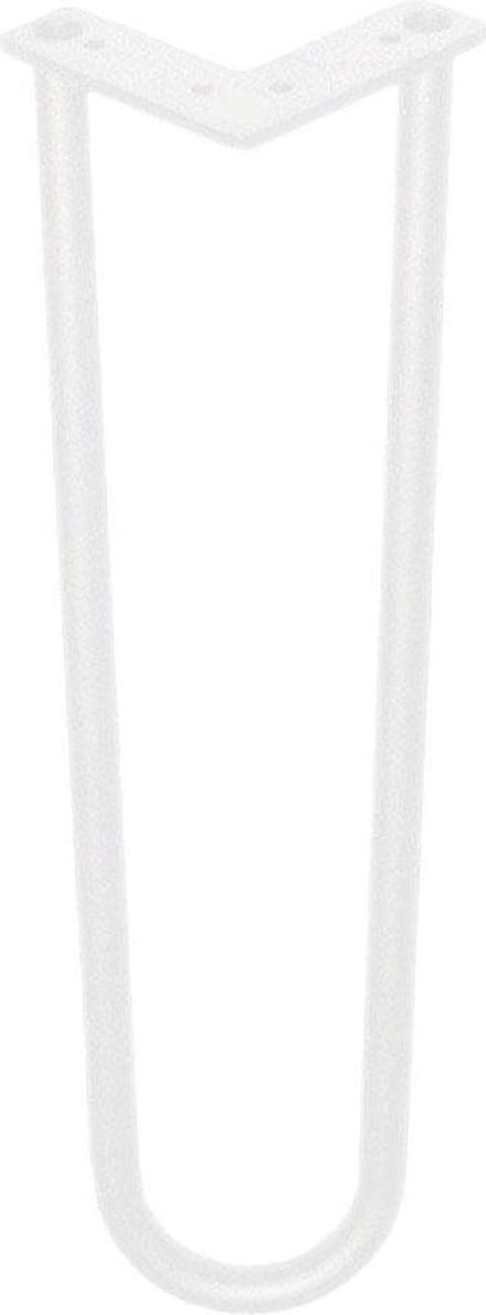 FLE - Stalen hairpin wit hairpin ø 1,6 cm en hoogte 40 cm