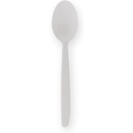 Lepel IEZZY herbruikbaar PP 185mm 50 stuks wit