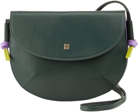Dudu - Elegante Damestas - Schoudertasje - Natuurlijke Leer - Compact - Verstelbare Schouderriem