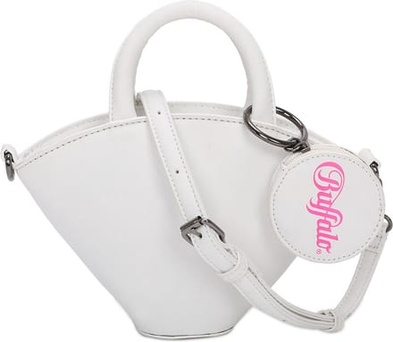 BUFFALO Handtas Schoudertas Muse Sculpt Crossbody Bag White Wit