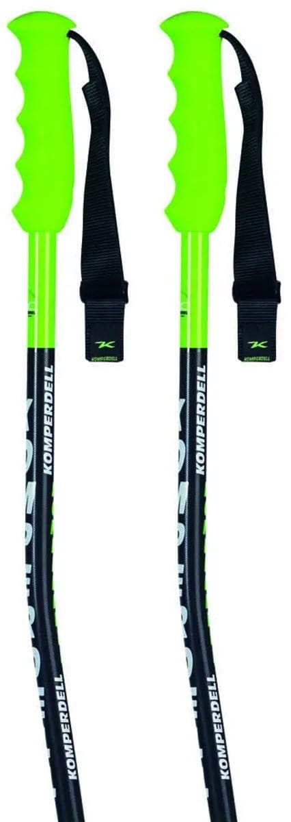 Komperdell Nationalteam Super 18 Mm Junior Stokken Groen,Zwart 130 cm Meisje