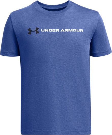 Under Armour kinder-T-shirt met UA B-logo en tekst