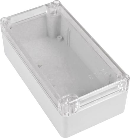 TRU COMPONENTS TC-7910840 Universele behuizing 158 x 82 x 55 ABS-PC Grijs 1 stuk(s)