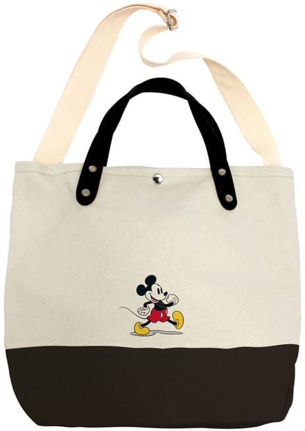 Arditex Mickey Mouse Canvas 37x26x11 Cm Tas Beige Kinderen
