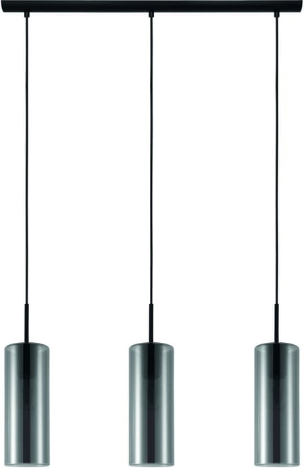 EGLO Keyns Hanglamp - E27 - 71 cm - Grijs|Zwart