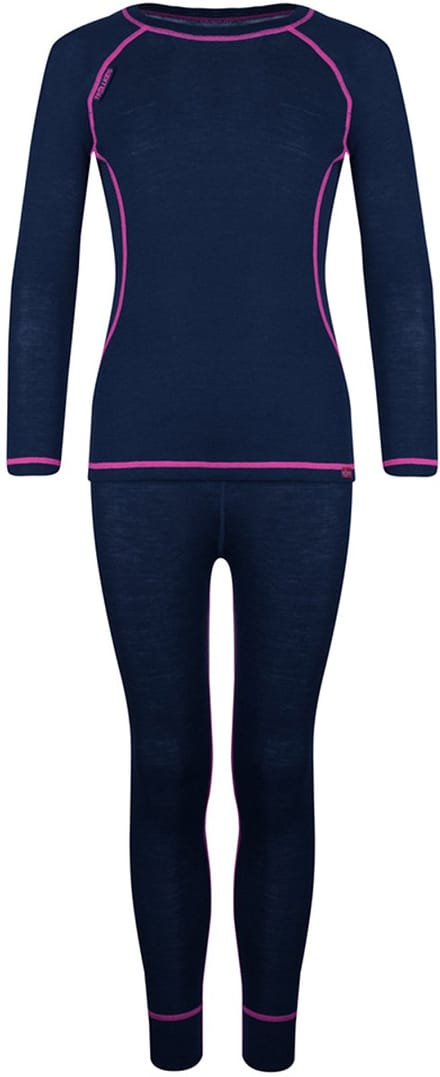 Trollkids Merino Lange Mouwen Basislaagset Blauw 176 cm Kinderen