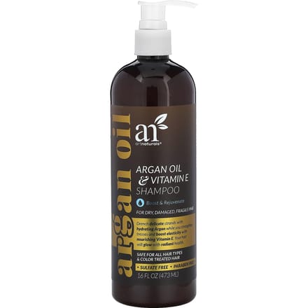 artnaturals, Arganolie & Vitamine E Shampoo, 473 ml (16 fl oz) black