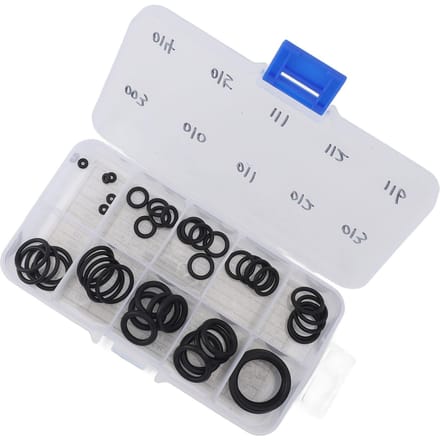 50 Stuks Scuba Nitrox O-ring Kit Plastic 70 Duro Duik O-ring Kit voor Scubaduiken Snorkelen white