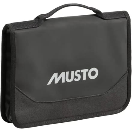 MUSTO cosmetische tas Washbag Black zwart