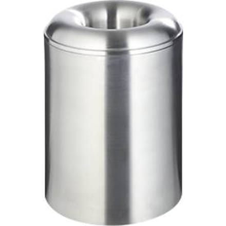 Prullenbak van aluminium, zelfblussend, 20 l, met blusdeksel