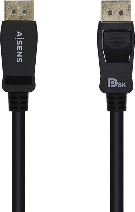 DisplayPort 1.4 Kabel, 8K@60Hz, 3m, Zwart