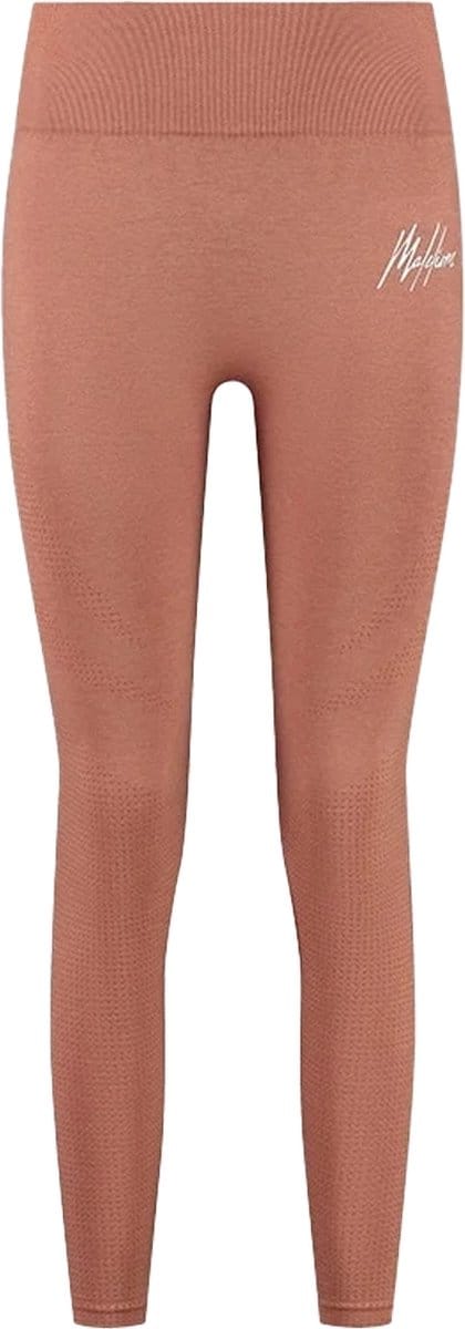 Malelions sport seamless legging in de kleur rood.