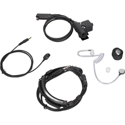 U94 PTT met Vinger Microfoon PTT 7.1mm Intrekbare Keel Microfoon Headset voor Sephora Stp8000