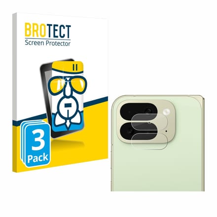 Screenprotector 3 Stuks voor Google Pixel 10 Pro Fold (ALLEEN Camera Lens) Beschermglas transparant
