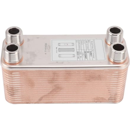 Plaatkoeler Professionele RVS Gesoldeerde Platenwarmtewisselaar voor Bier Wort Water beige