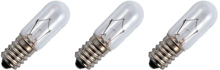 Signaallamp E14 24V 10W - 416 mAh - 3 stuks - T16 Gloeilamp Ø16mm - 54mm - 2500K - Dimbaar