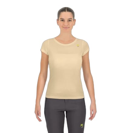 Karpos Loma Evo T-shirt Met Korte Mouwen Beige L Vrouw