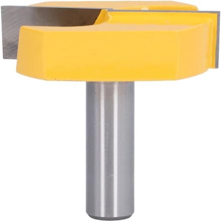Fraise de Nettoyage de Fond Queue 12in Fraise à Défoncer pour Bois Outil de Rainurage Dia 57mm