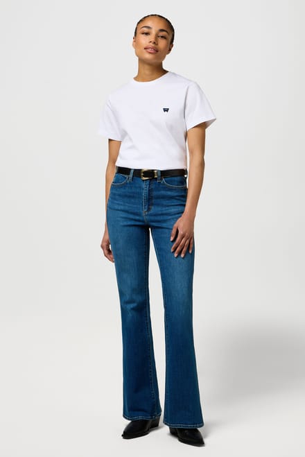Dames Straight jeans Wrangler Montana