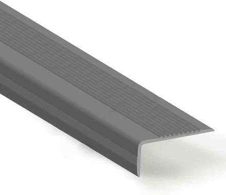 Trapneusprofiel - Traprandbeschermer - Veilig Lopen - Zelfklevend - L80cm - Grijs