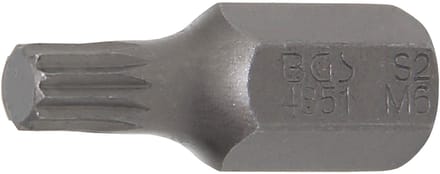 BGS Bitsaandrijving buitenzeskant 10 mm (3/8") binnen meervo...