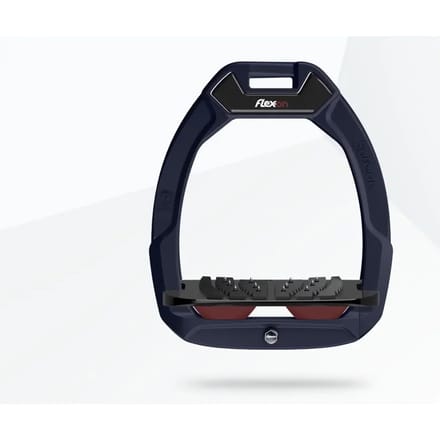 Veiligheidsstijgbeugels met Ultra Grip Incliné Bordeaux/Grijs/Bordeaux Flex-On Safe-On