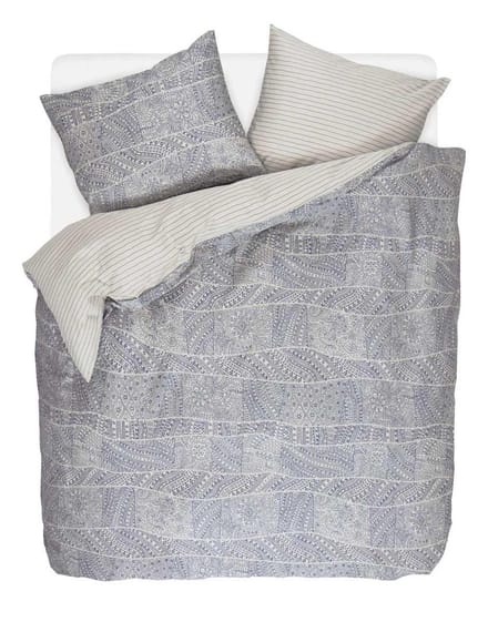 Esprit Tribal Waves Dekbedovertrek - Tweepersoons - 200x200/220 cm - Blue