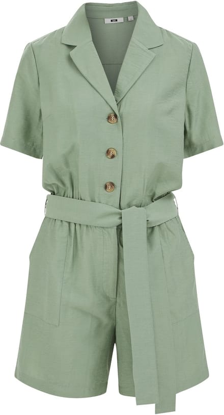 WE Fashion Dames playsuit met ceintuur